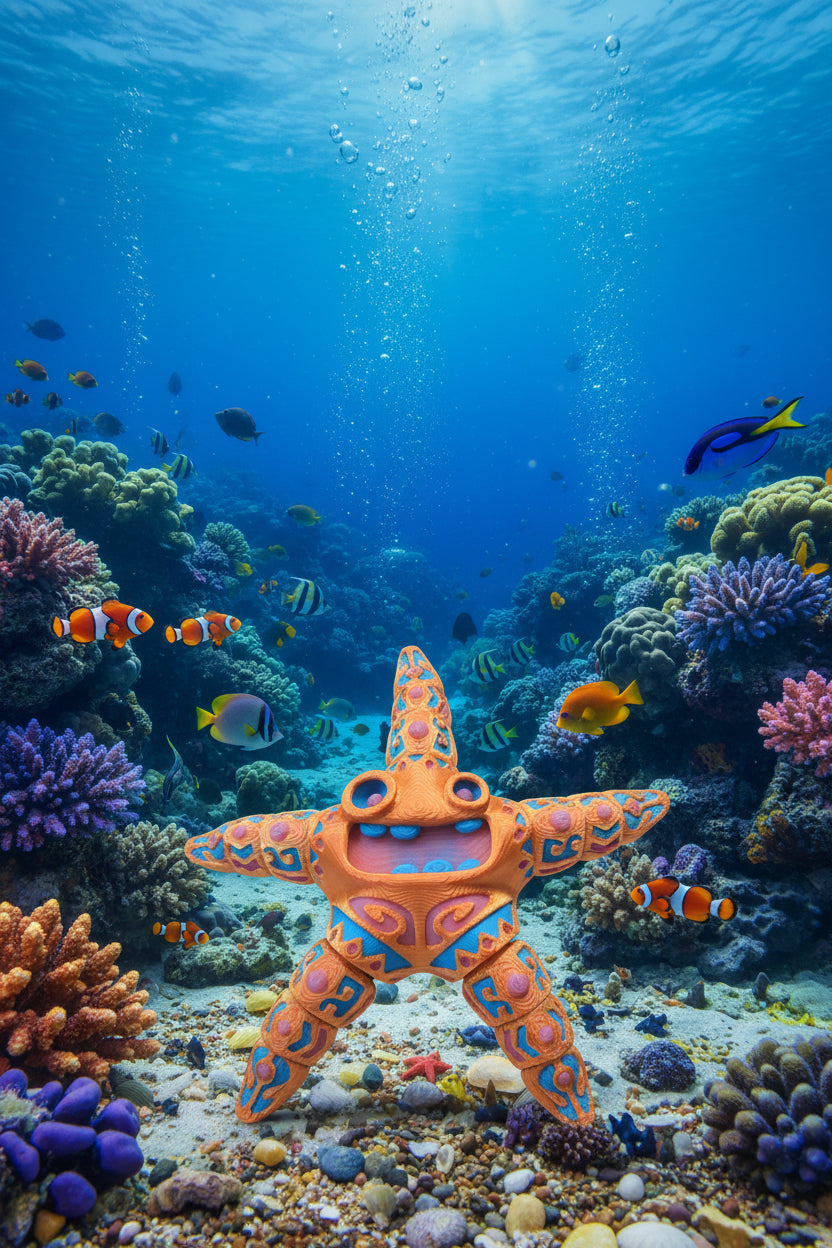 Tattoo starfish