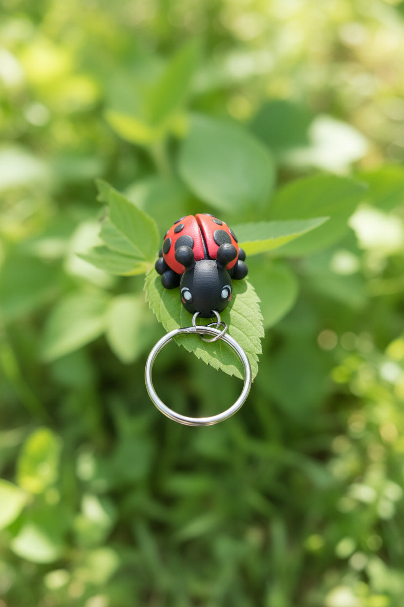 Ladybug keychain