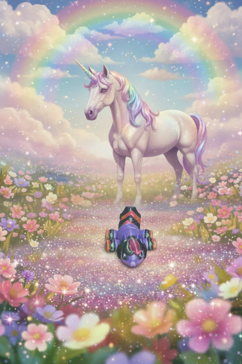 Multicolor pony