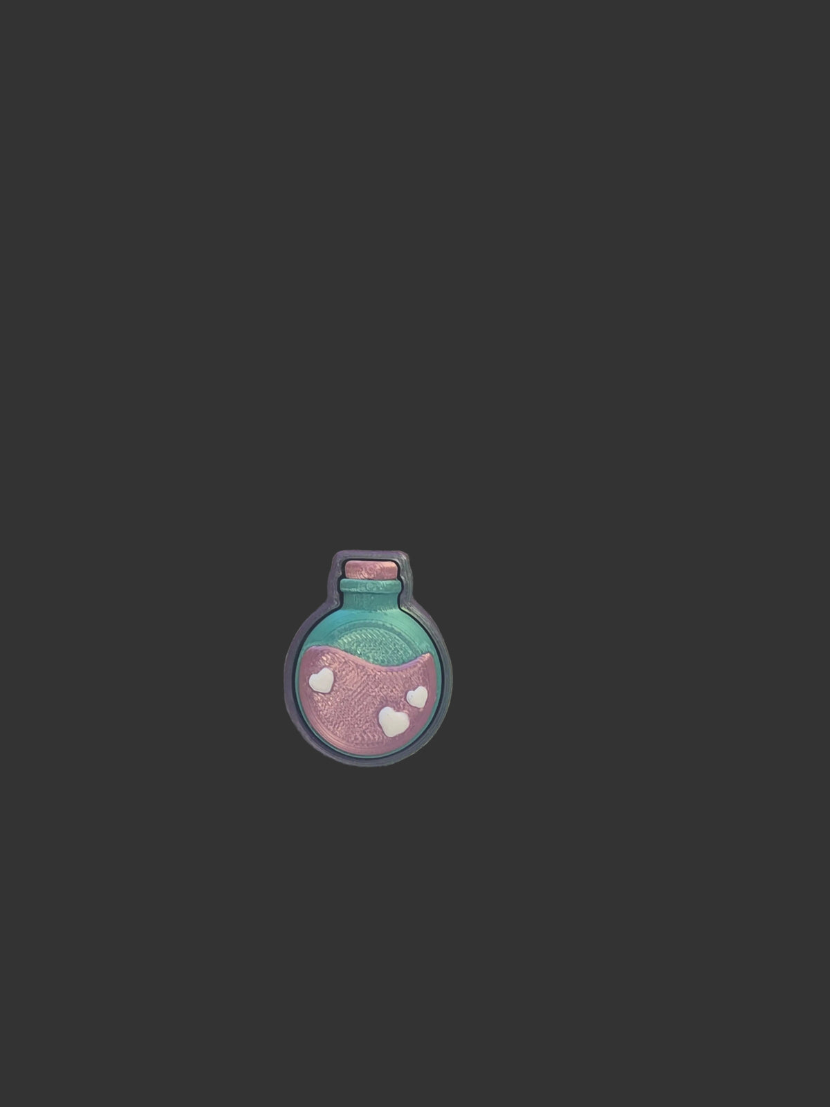 Bottle fidgit keychain