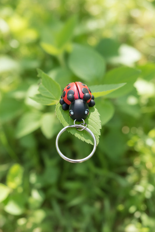 Ladybug keychain