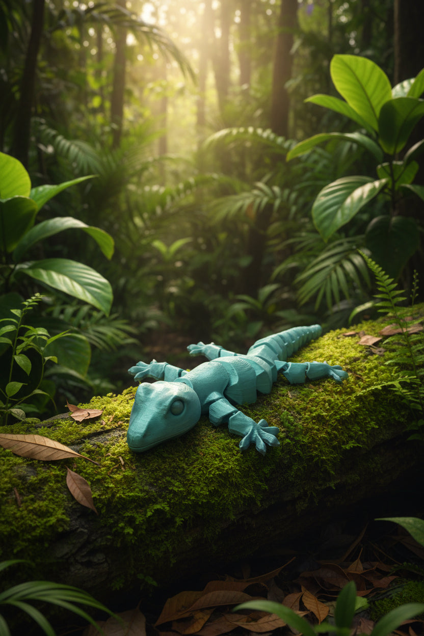 Green lizard