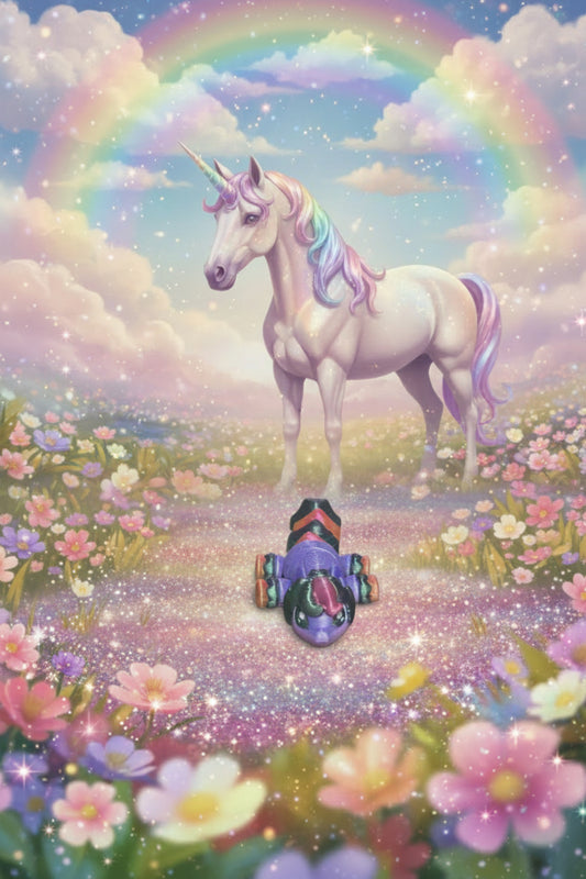 Multicolor pony