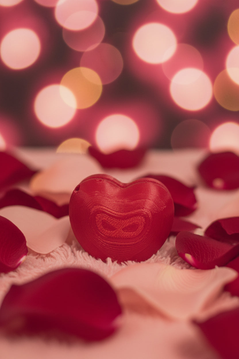 Heart keychain clicker