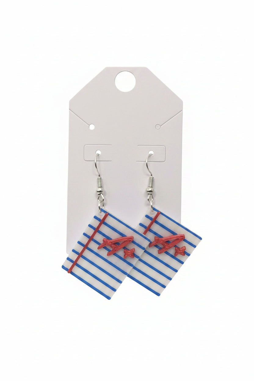 A+ earrings