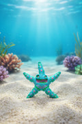 Blue tattoo starfish