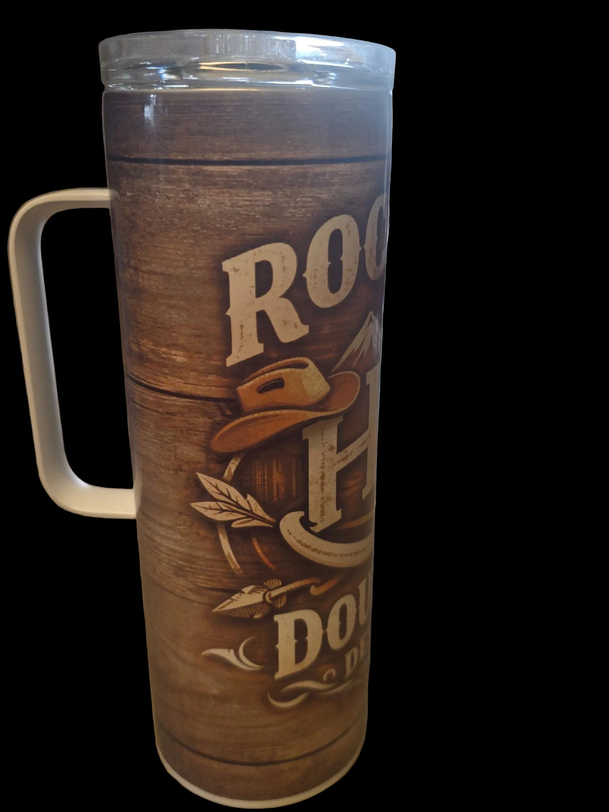 20oz Skinny Tumbler with handle