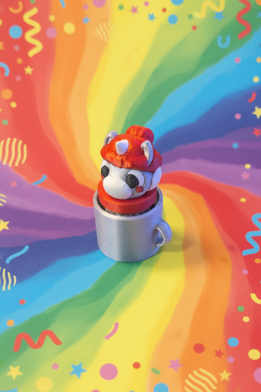Unicorn Coffee Cup Fidget Clicker