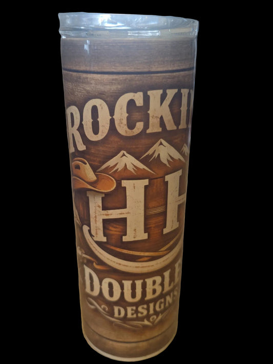 20oz Skinny Tumbler with handle
